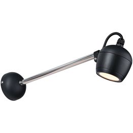 LED-ulkoseinävalaisin Paulmann Kikolo, Smart Home Zigbee 3.0, IP65, 90mm, säädettävä värilämpötila, antrasiitti