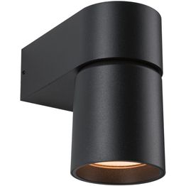 LED-ulkoseinävalaisin Paulmann Kimu, IP44, 80mm, 2200K, antrasiitti