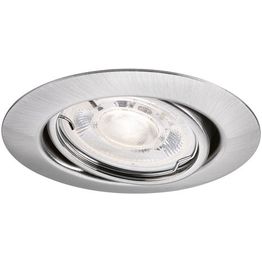 LED-alasvalo Paulmann Base, GU10, 4W, 400lm, 2700K, suunnattava