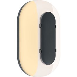 Ulkoseinävalaisin Paulmann Elunor IP65, 122x212mm, 2200 - 4000K, 18.5W, 1460lm, antrasiitti/valkoinen