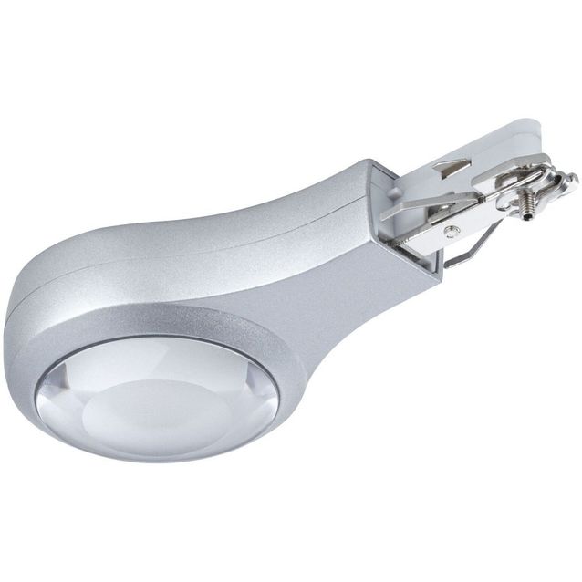 Päätykappale Paulmann URail, 141x57mm, 5.3W, valaistu, mattakromi