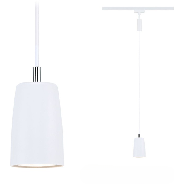 Riippuvalaisin Paulmann URail Cover GU10 max. 10W himmennettävä valkoinen