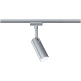 LED-spottivalaisin kiskoon Paulmann URail Tubo, 234lm, 4.5W, 4000K, mattakromi