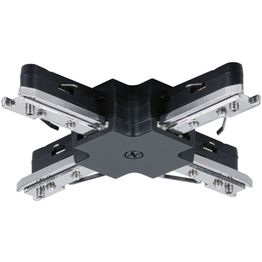 X-liitin Paulmann URail Light&Easy, 104x104mm, mattamusta