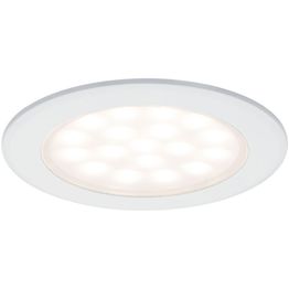 Upotettava LED-kalustevalaisin Paulmann Mirror, 2kpl, Ø65mm, 2.5W, 180lm, 3000K, eri värejä