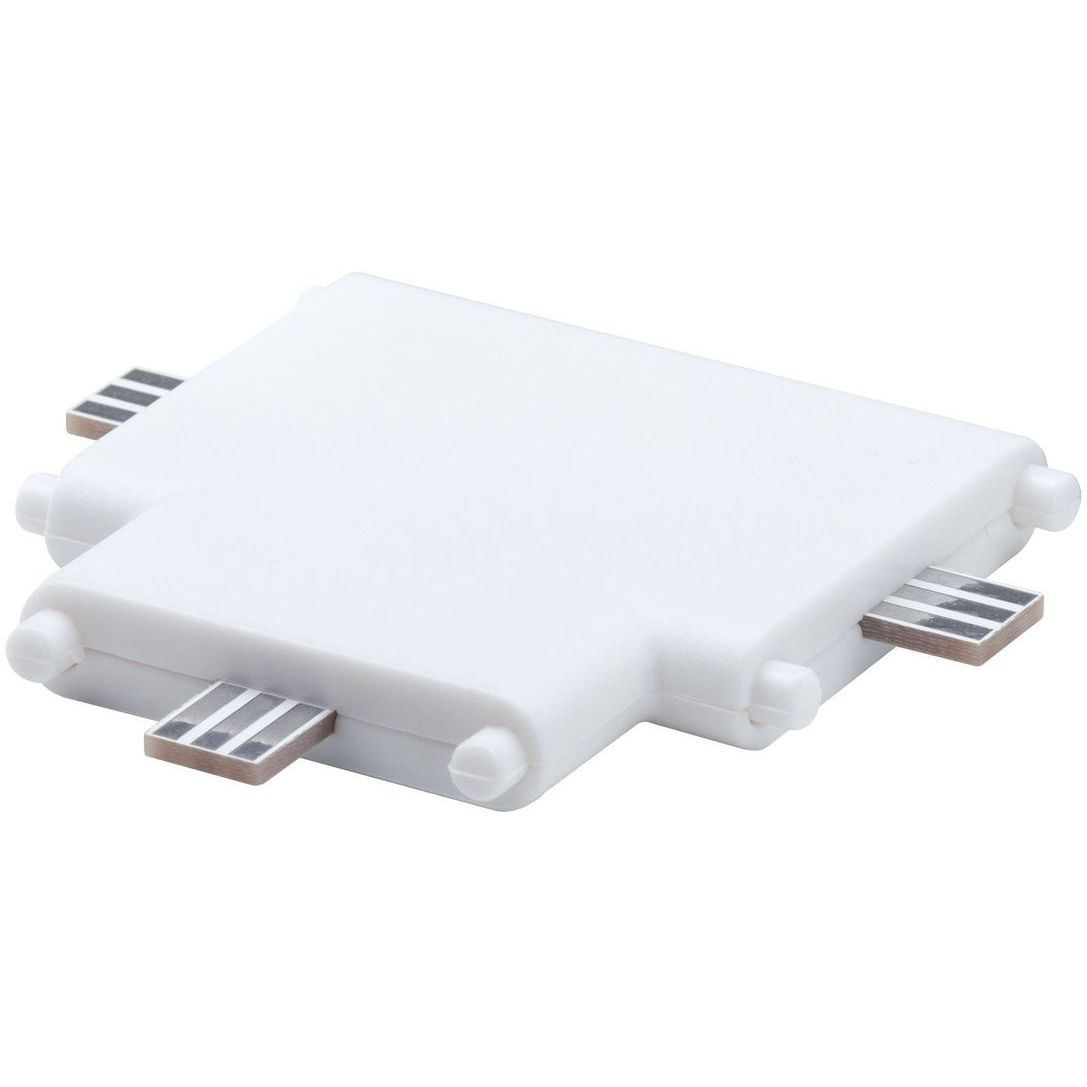 T-liitin Paulmann Clever Connect Border, 50x50mm, mattavalkoinen