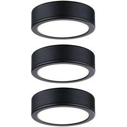LED-työpistevalaisin Paulmann Pukk, 3kpl, 3.5W, 65mm, 210lm, eri värejä