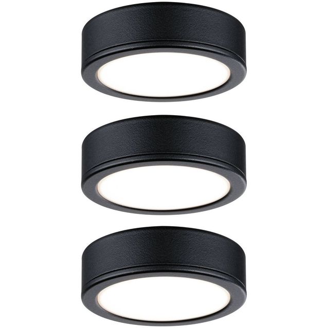 LED-työpistevalaisin Paulmann Pukk, 3kpl, 3.5W, 65mm, 210lm, eri värejä