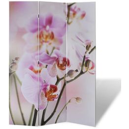 Taitettava tilanjakaja 120x170 cm kukka