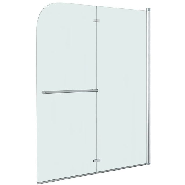 Taittuva suihkukaappi 2 paneelia ESG 120x140 cm