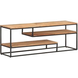 Tv-taso 130x30x45 cm täysi akaasiapuu