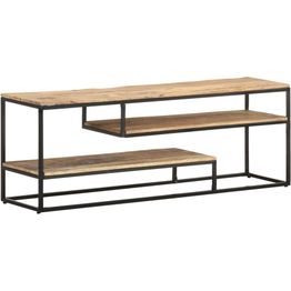 Tv-taso 130x30x45cm karkea mangopuu