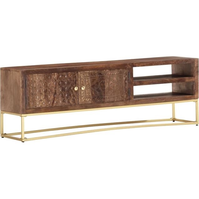 Tv-taso 140x30x30 cm mangopuu_1