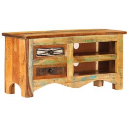 Tv-taso 80x30x40 cm täysi kierrätetty puu