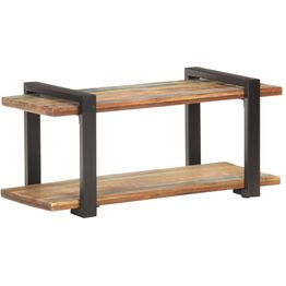 Tv-taso 90x40x40 cm täysi kierrätetty puu