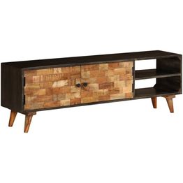 Tv-taso kiinteä mangopuu 140x30x45 cm