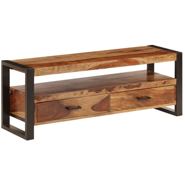 Tv-taso kiinteä seesampuu 120x35x45 cm_1