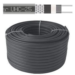 Sulanapitokaapeli itsesäätyvä Grand Meyer UHC‑25, 25 W/m, 100m, musta