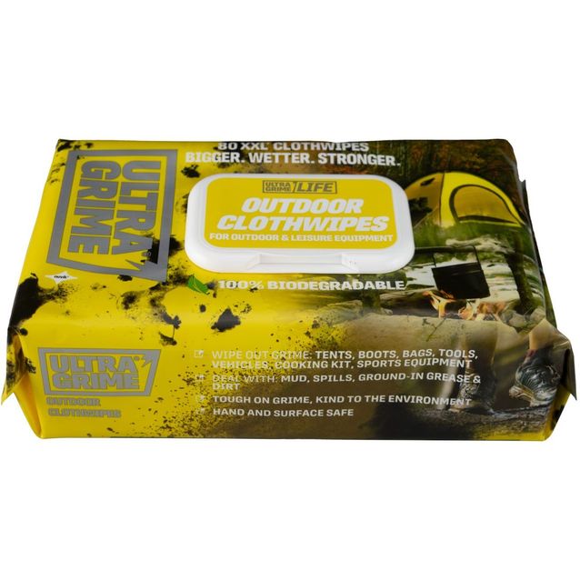 Puhdistusliina UltraGrime, Life Outdoor, 80kpl