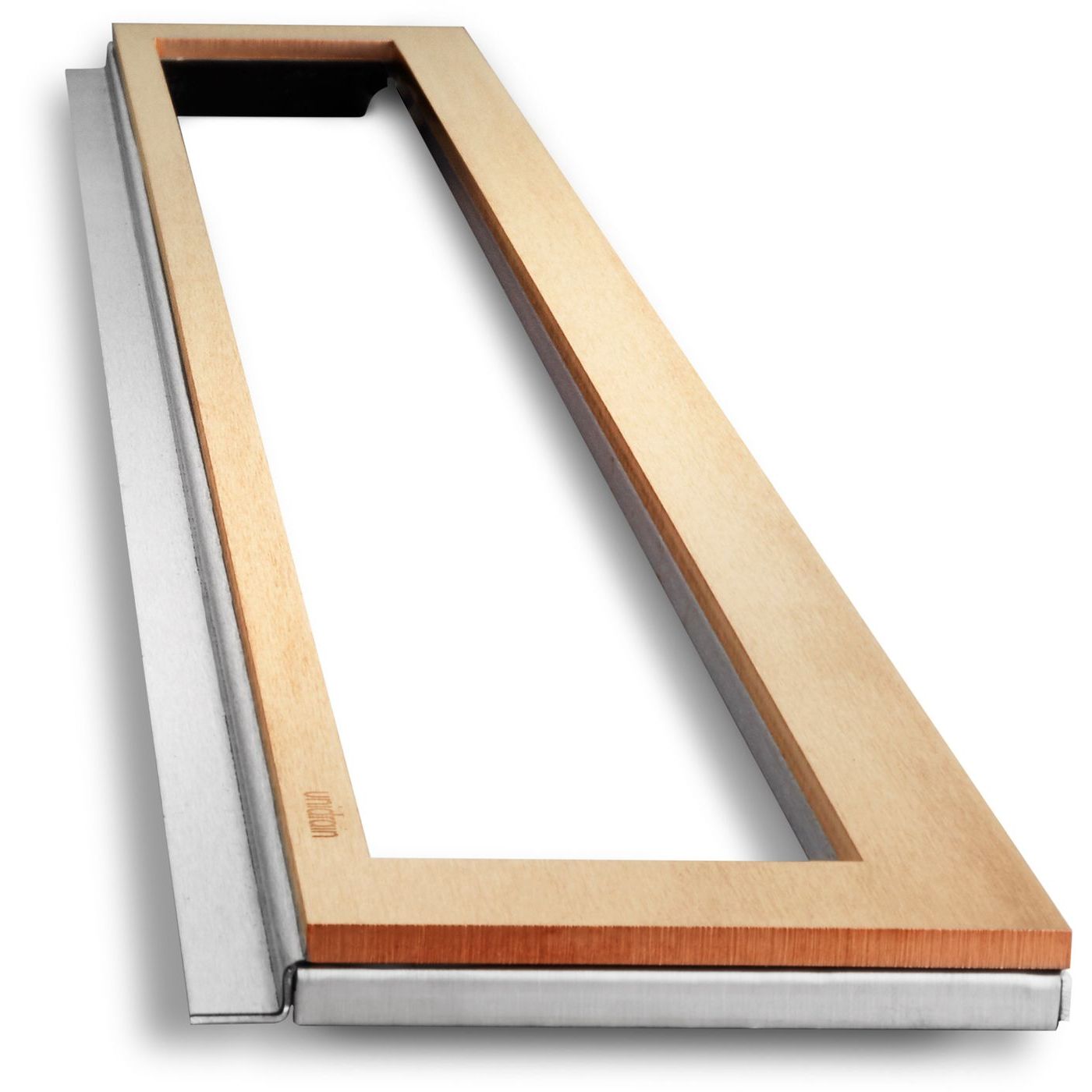 Linjalattiakaivon kehys Unidrain HighLine Colour 1916, kupari, 300/12mm