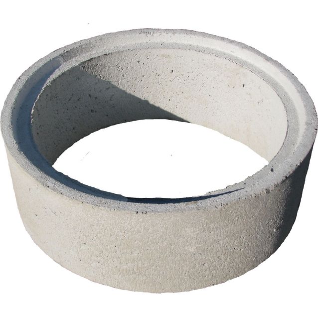 Kaivonrengas Urjalan Sementtivalimo ø600mm korkeus 250mm uurreliitoksella