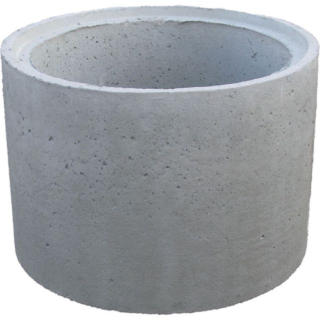 Kaivonrengas pohjalla ø 600x500 mm uurreliitoksella