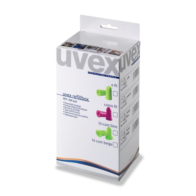 Korvatulpat Uvex X-Fit, 300 paria