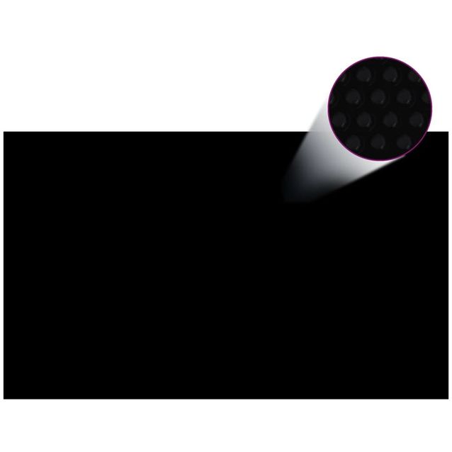 Uima-altaan suoja suorakulmainen 1000x600 cm pe musta_1