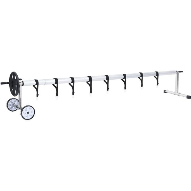 Uima-altaan suojan rulla ruostumattomalla teräsjalustalla_1