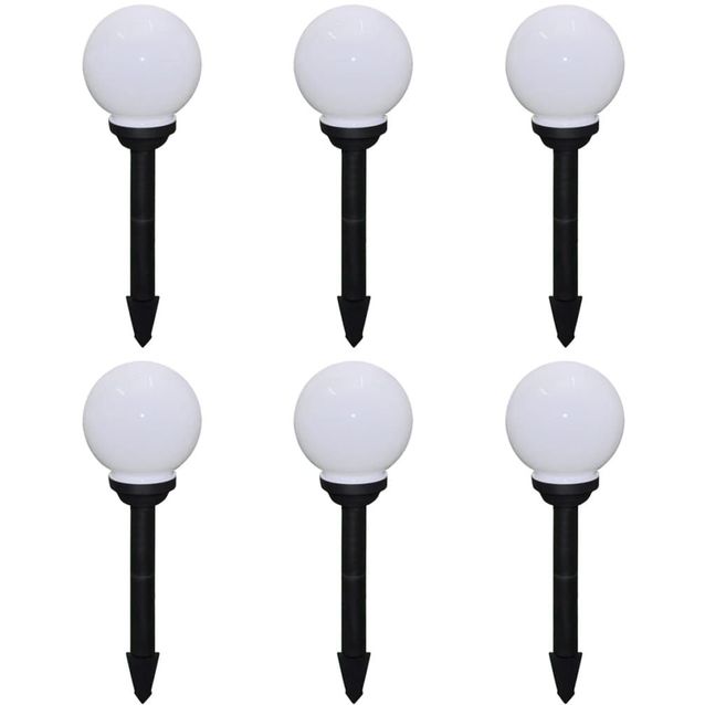 Ulkolamput polulle 6 kpl led 20 cm maapiikillä_1