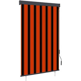 Ulkorullaverho 120x250 cm oranssi ja ruskea