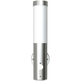 Ulkoseinävalaisin liiketunnistimella ruostumaton teräs