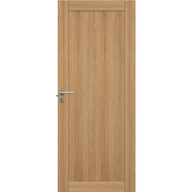 Väliovi Swedoor Unique 501/1P, massiivikehys, 7-10x21, viilutettu tammi