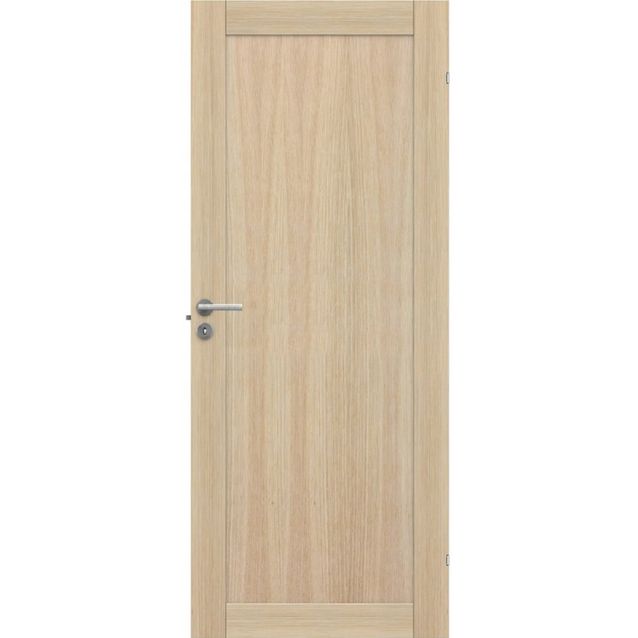 Väliovi Swedoor Unique 501/1P, massiivikehys, 7-10x21, viilutettu tammi valkolakattu