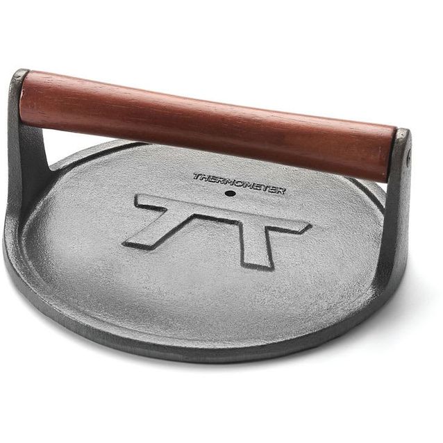 Pihviprässi Outset, valurautaa pyöreä