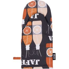 Patakinnas Vallila Jaffa, 15x34cm, harmaa/oranssi