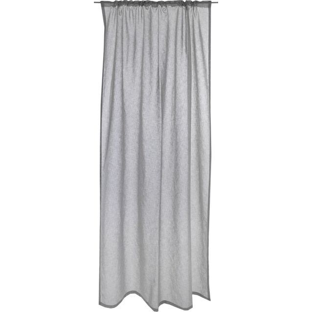 Sivuverho Vallila Formula 140x270cm vaaleanharmaa