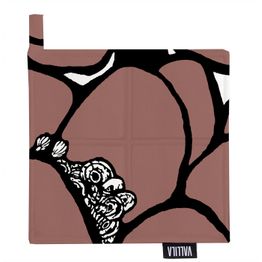 Patalappu Vallila Makeba, 2kpl, 20x20cm, punasavi