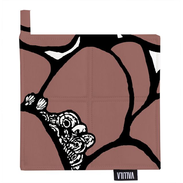 Patalappu Vallila Makeba, 2kpl, 20x20cm, punasavi