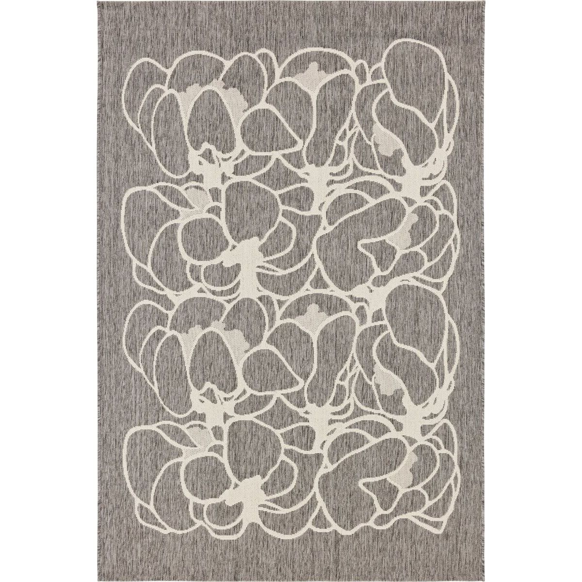 Keskilattiamatto Vallila Makeba 160x230cm harmaa