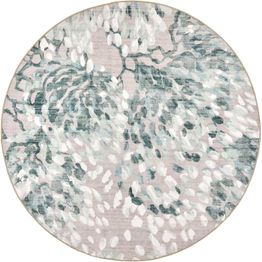 Pyöreä matto Vallila Taikapuu, ø160cm, beige/vihreä