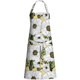 Esiliina Vallila Hellekesä, keltainen/vihreä