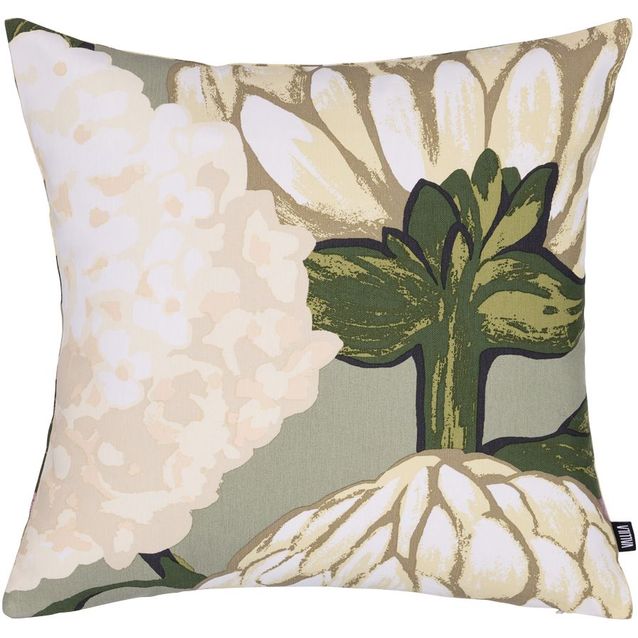 Koristetyynynpäällinen Vallila Artisokka, 43x43cm, vihreä