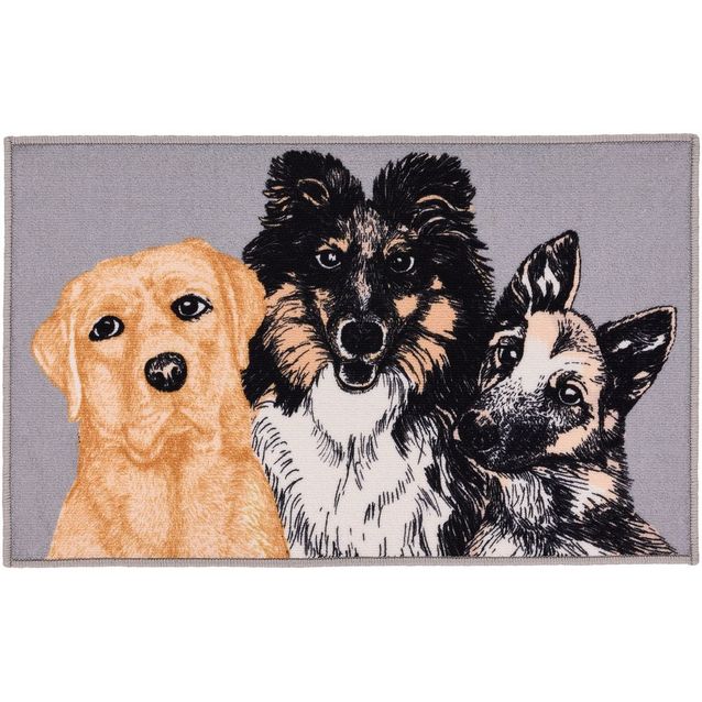 Kynnysmatto Vallila Ystävykset, 50x80cm, beige