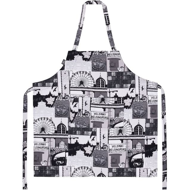 Essu Vallila Helsinki, 82x84cm, harmaa