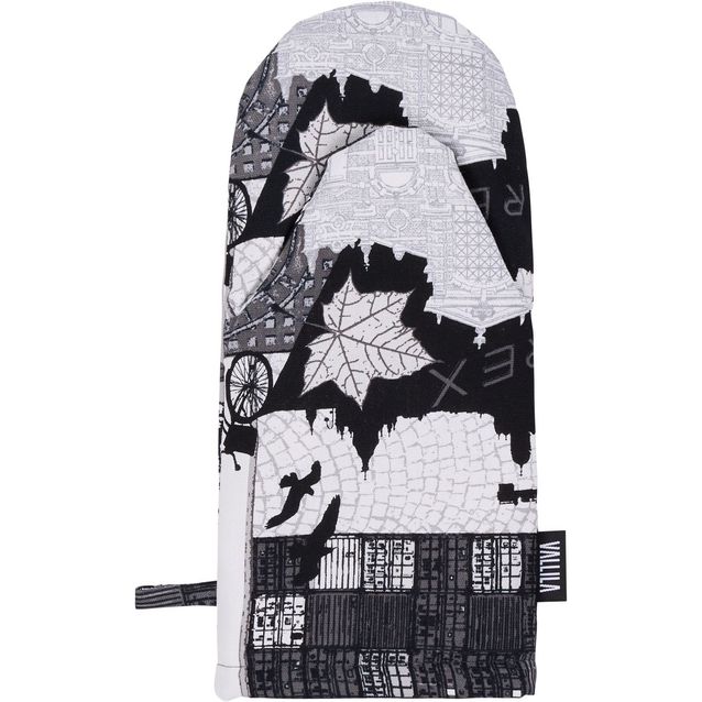 Patakinnas Vallila Helsinki, 15x34cm, harmaa