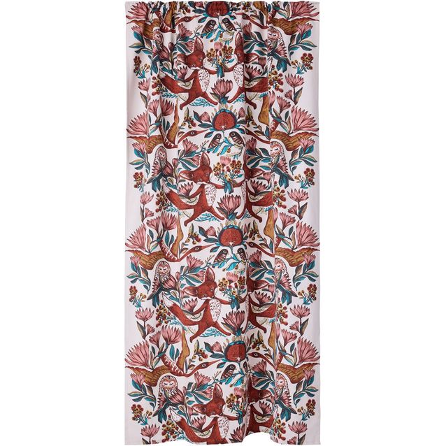 Sivuverho Vallila Fabula, 140x240cm, monivärinen