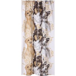 Sivuverho Vallila Ystävykset, 140x250cm, beige