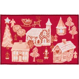 Kynnysmatto Vallila Piparikylä, 50x80cm