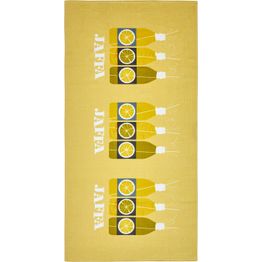 Kylpypyyhe Vallila Jaffa, 70x140cm, keltainen